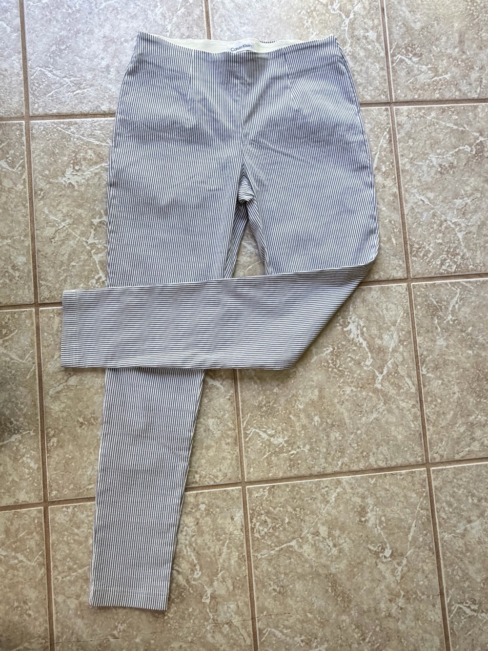 Women’s Calvin Klein Seersucker Pants
